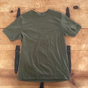 Wonder Nation Boys Olive Green Tee Shirt